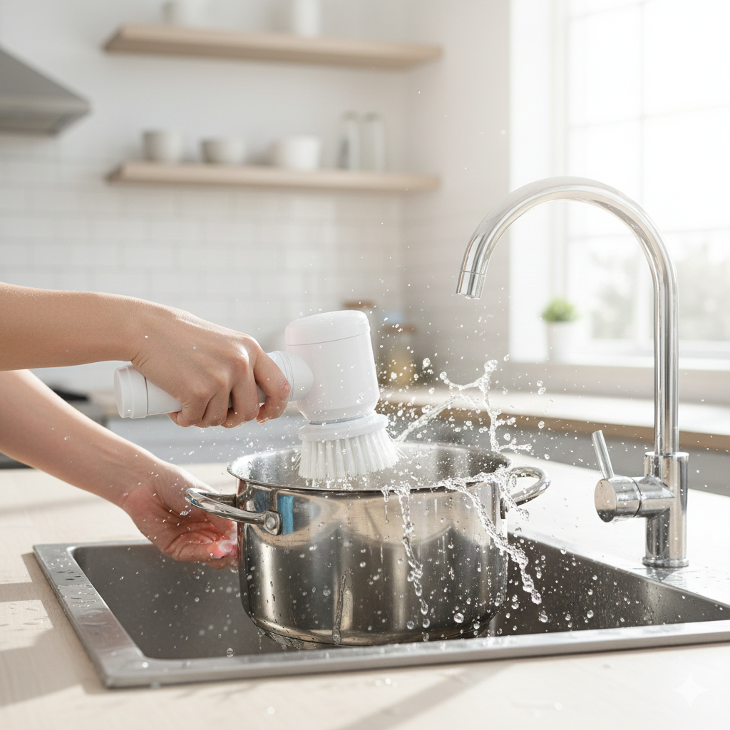 Bruxi MagicBrush™ - Electric Cleaning Brush